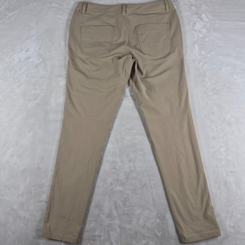 Lululemon ABC Pants Men's 34x31 Beige Chino Warpstreme Slim Fit Casual LM5AD5S - Picture 6 of 14